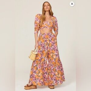 Something Navy Floral Matching Set